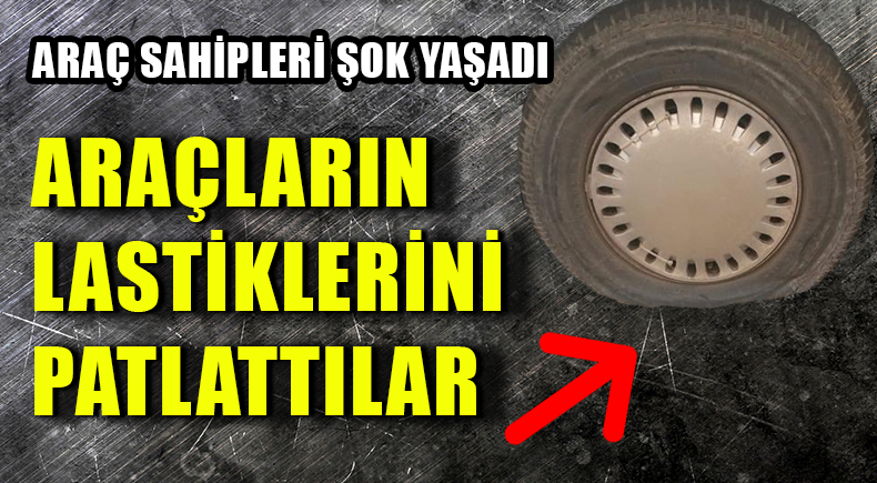 ARAÇ SAHİPLERİ ŞOK YAŞADI