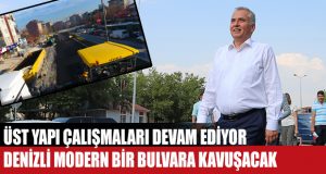 Büyükşehir 29 Ekim’de Üst Yapı Çalışmalarına Hız Verdi