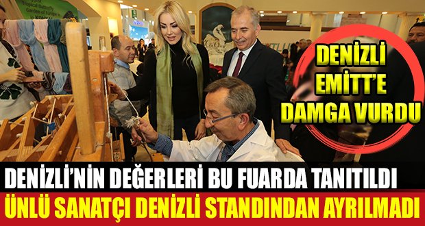 Turizm Fuarına Denizli Damga Vurdu