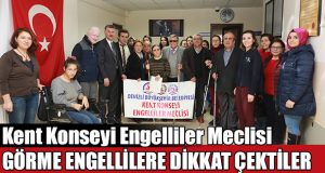 Kent Konseyi Engelliler Meclisi’nden Açıklama