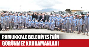 Pamukkale Belediyesi’nin Dev Temizlik Ekibi