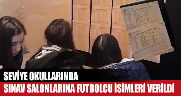 Sınıfların Adlarına Futbolcu İsmi Verdiler