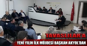 Tavas Yeni Yıla Müjdelerle Girdi