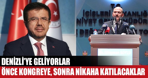 Bakanlar Denizli’ye Geliyor