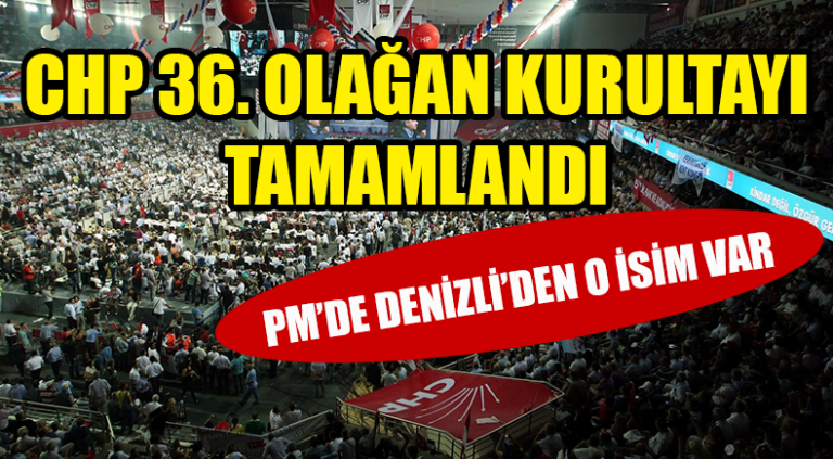 PM’DE DENİZLİ’DEN O İSİM VAR