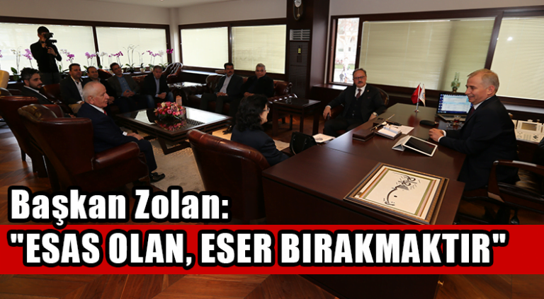 “ESAS OLAN, ESER BIRAKMAKTIR”