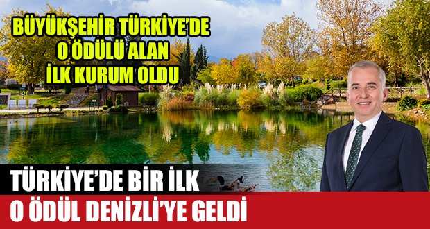 Büyükşehir’e Ödül Geldi