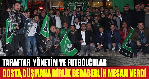 Denizlispor Tek Yürek Oldu