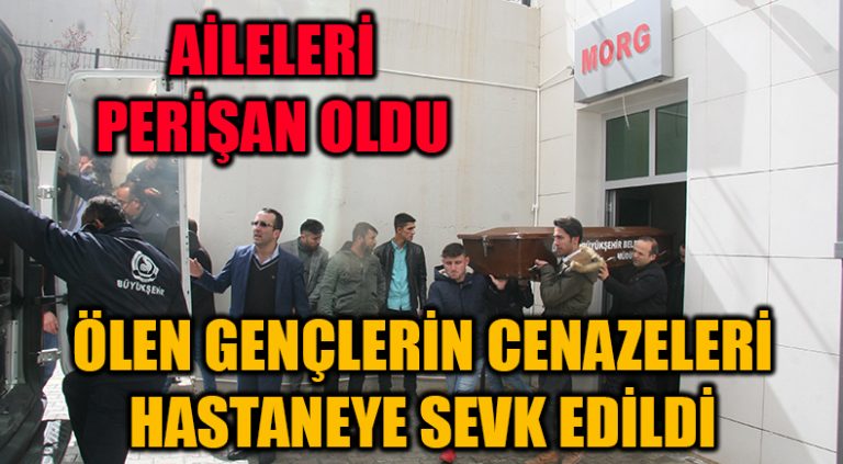 Kazada ölen 5 gencin cenazesi otopsi için hastaneye sevk edildi