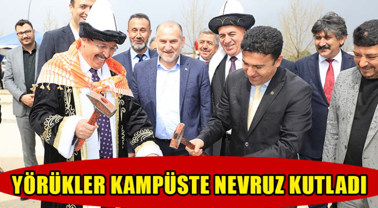 YÖRÜKLER KAMPÜSTE NEVRUZ KUTLADI