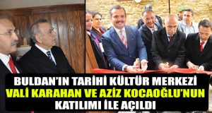 Dr. Behçet Uz Kültür Merkezi Açıldı