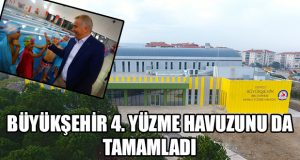 Büyükşehir Bir Yüzme Havuzunu Daha Tamamladı