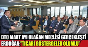 DTO Mart Ayı Olağan Meclis Toplantısı Gerçekleşti