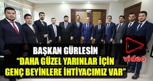 Başkan Gürlesin Genç MÜSİAD’ı Ağırladı