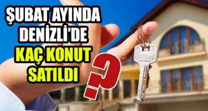 Şubat ayında Denizli’de Kaç Konut Satışı Yapıldı