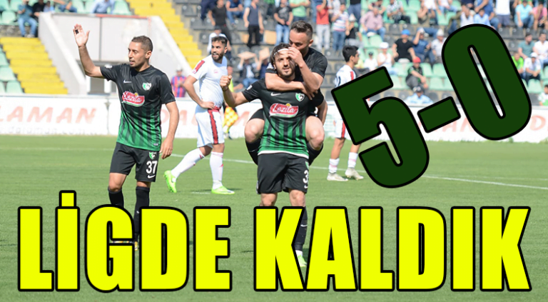 Denizlispor Ligde Kaldı