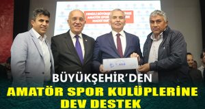 Büyükşehir’den Amatör Spora Dev Destek