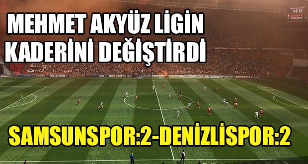 Akyüz, Denizlispor’a Hayat Verdi