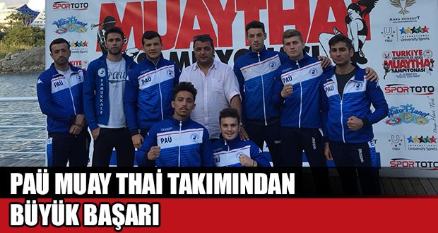 Pamukkale Üniversitesi Muay Thai Takımından Büyük Başarı