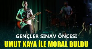 Büyükşehir’den gençlere sınav öncesi “Umut Kaya” morali