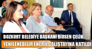 Başkan Çelik, Yenilebilir Enerji Çalıştayı’na Katıldı