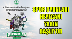 Pamukkale Spor Oyunları Başlıyor