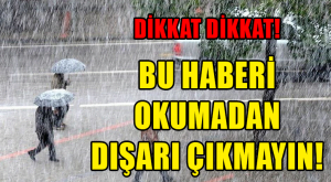 Meteoroloji’den Denizli Uyarısı!