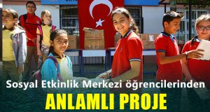 Sosyal Etkinlik Merkezi öğrencilerinden anlamlı proje