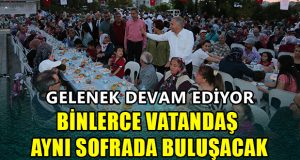 Büyükşehir ile Ramazan geleneği devam ediyor