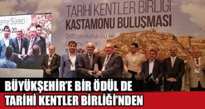 Büyükşehir’e bir ödül de Tarihi Kentler Birliği’nden