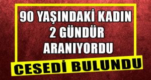 90 Yaşındaki Kadının Cesedi Bulundu