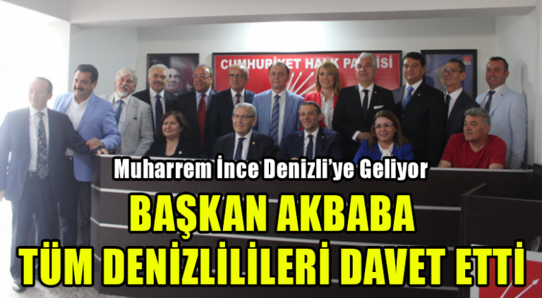 CHP Denizli İftarda Basınla Buluştu