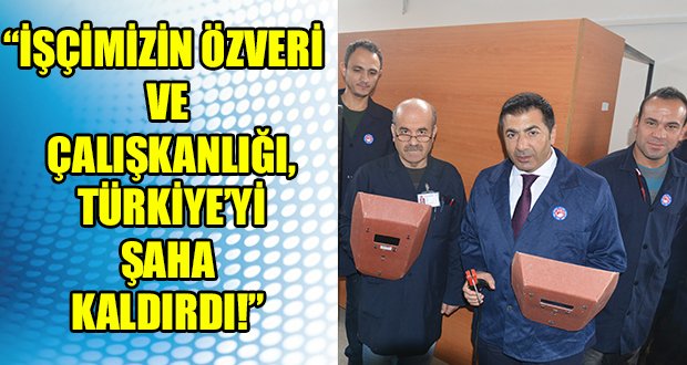 DTO Başkanı Uğur Erdoğan 1 Mayıs İşçi Bayramını Kutladı