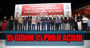 Büyükşehir Projelerini Tamamladı