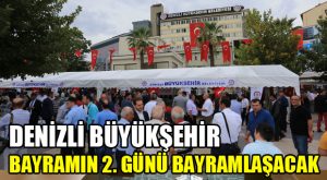 Denizli Büyükşehir’de Bayramlaşma Bayramın 2. Günü