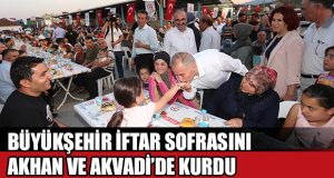 Akhan ve Akvadi’de iftar bereketi