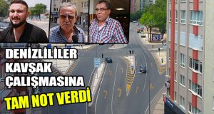 Denizlililerden kavşak düzenlemesine tam not