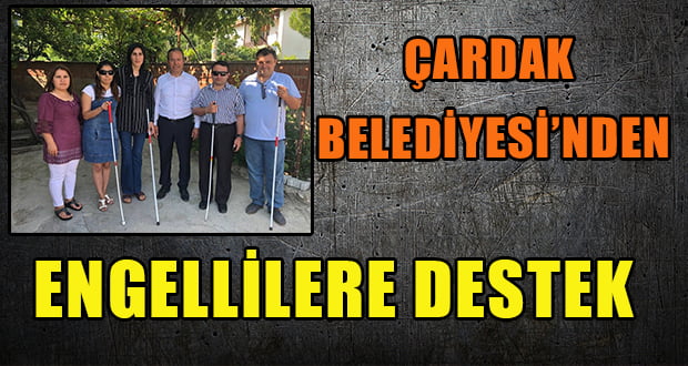 Çardak Belediyesi’nden Engellilere Destek