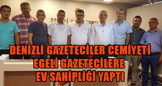 Egeli Gazeteciler Denizli’de Bir Araya Geldi