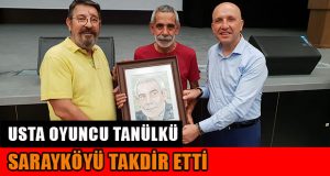 Usta Oyuncu Turgay Tanülkü’den Sarayköy’e Ziyaret