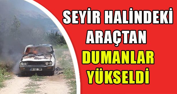 Tarladan Dönerken Alev Aldı