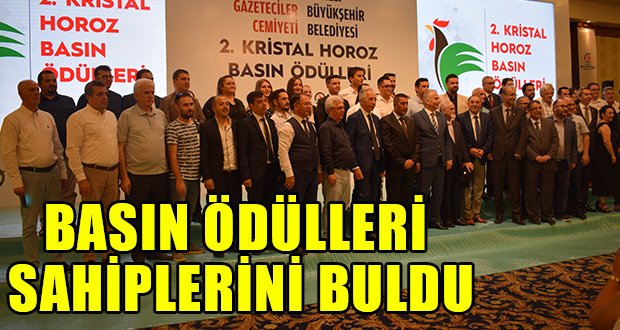 Basın Ödülleri Sahiplerini Buldu