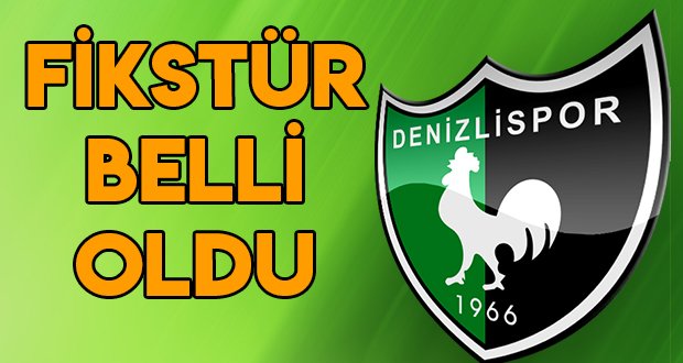 Denizlispor’un 2018-2019 Fikstürü Belli Oldu