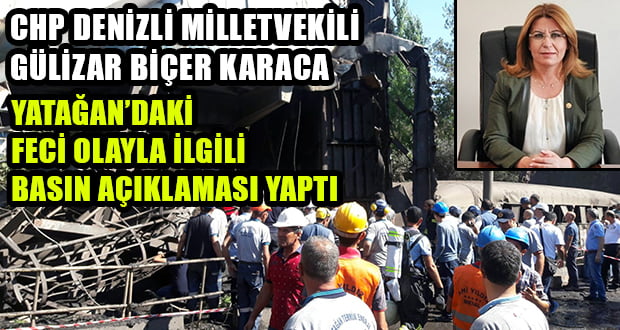 Milletvekili Karaca, Yatağan’daki Acı Olay İçin Basın Açıklaması Yayımladı