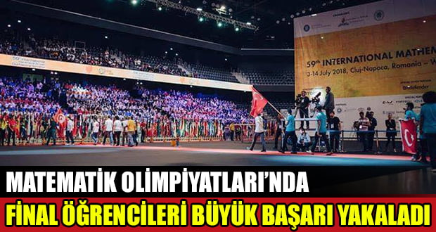 Matematik Olimpiyatlarında, Final Öğrencilerinin Büyük Başarısı