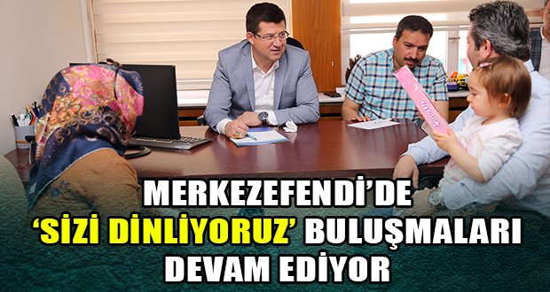 Başkan Subaşıoğlu Vatandaşı Dinleyecek