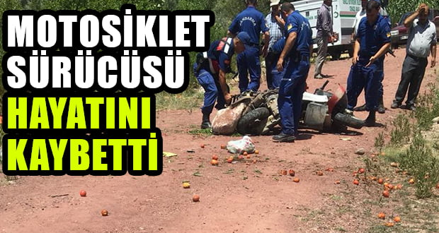 Motosiklet Sürücüsü Hayatını Kaybetti