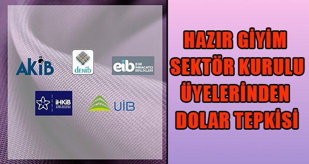 Giyim Sektöründen Dolar Tepkisi