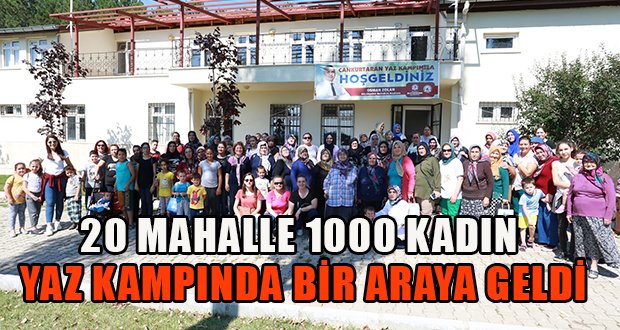 Kadınlar Yaz Kampında Bir Araya Geldi