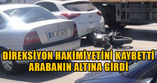 Denizli’de Motorsiklet Kazası